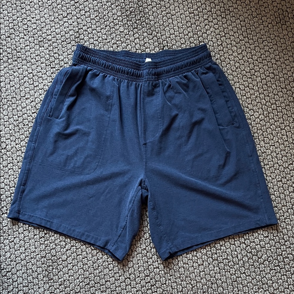 Men’s Navy Soft Athletic Beyond Yoga Shorts